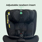 My Babiie MBCSSPIN i-Size (40-150cm) Spin Car Seat - Billie Faiers Quilted Black