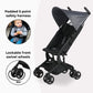 My Babiie MBX5 Ultra Compact Stroller - Dani Dyer Black Chevron