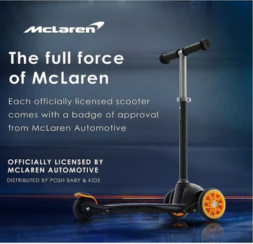 McLaren Scooter 3+ yrs - Orange/Black