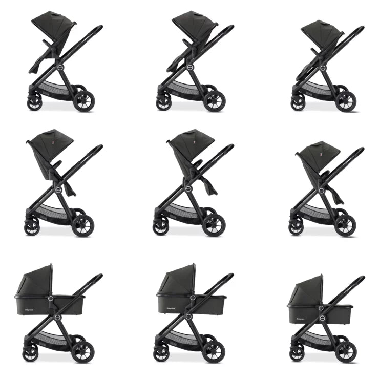 Memore V2 Travel System 13 Piece Coco with Base - Black