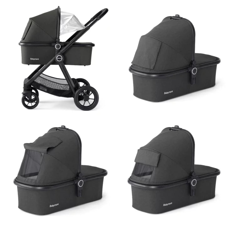 Memore V2 Travel System 13 Piece Coco with Base - Black
