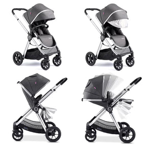 Memore V2 Travel System 13 Piece Coco with Base - Chrome