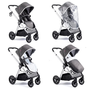 Memore V2 Travel System 13 Piece Coco with Base - Chrome