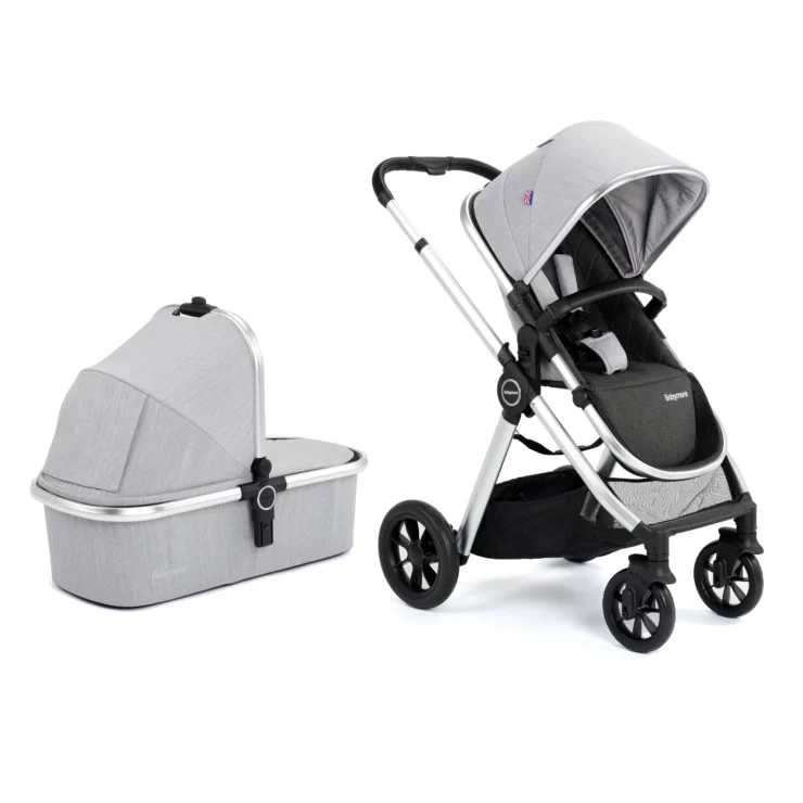 Memore V2 Travel System 13 Piece Pecan i-Size – Silver