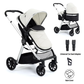 Mimi 2 in 1 Pram Pushchair - Silver