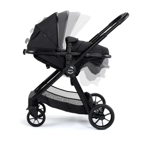 Mimi Travel System Pecan i-Size Car Seat - Black