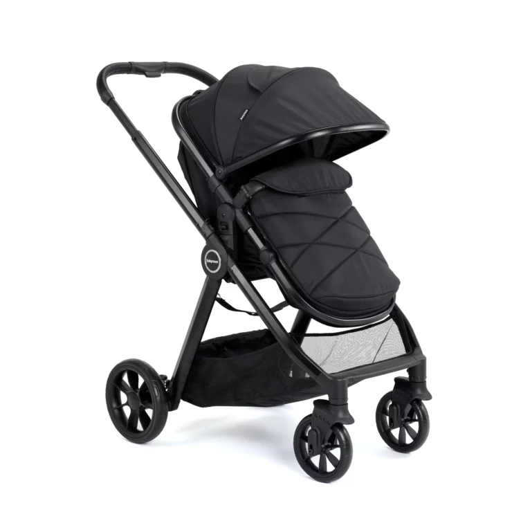 Mimi 2 in 1 Pram Pushchair - Black