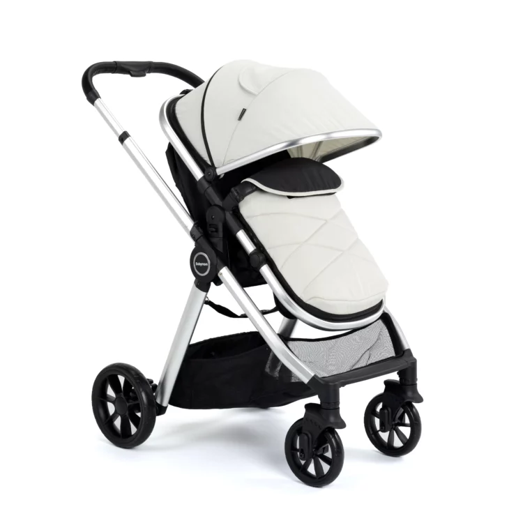 Mimi Travel System Pecan i Size Car Seat with ISOFIX Base Silver