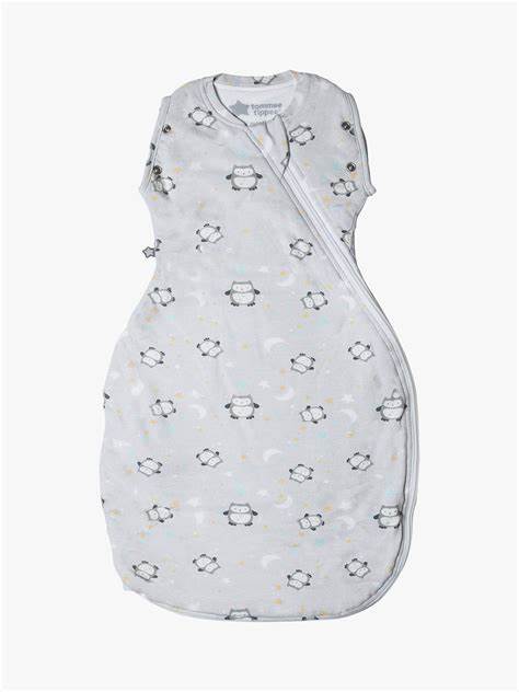 Tommee Tippee Grobag Little Ollie Snuggle Baby Sleep Bag, 3-9m, 1.0 Tog