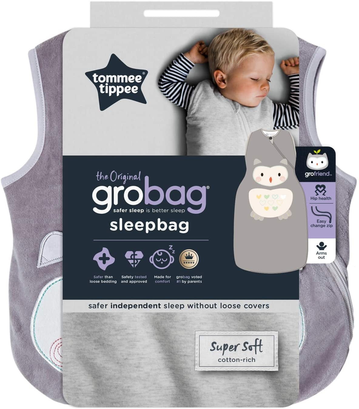 Tommee Tippee Sleep bag Ollie Owl 18-36m 1.0 Tog