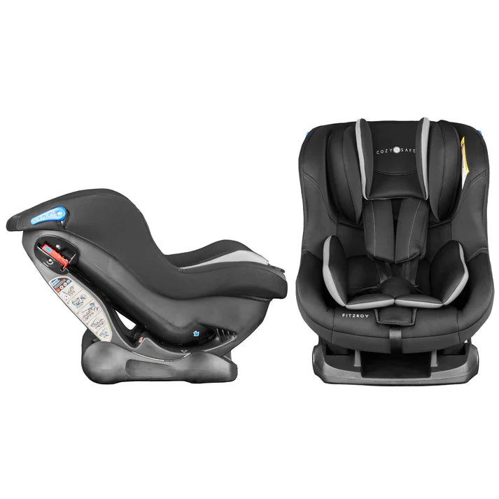 Fitzroy Group 0+/1 Child Car Seat - Black/Grey