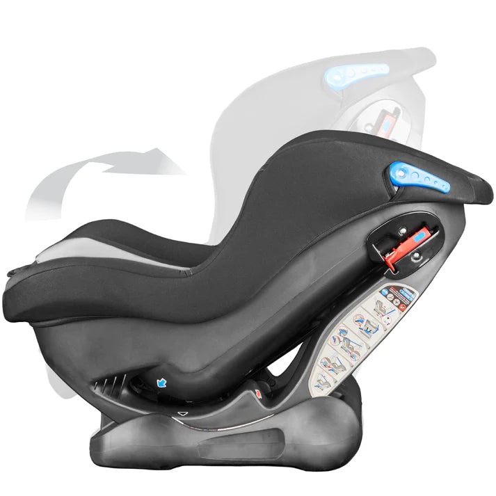 Fitzroy Group 0+/1 Child Car Seat - Black/Grey