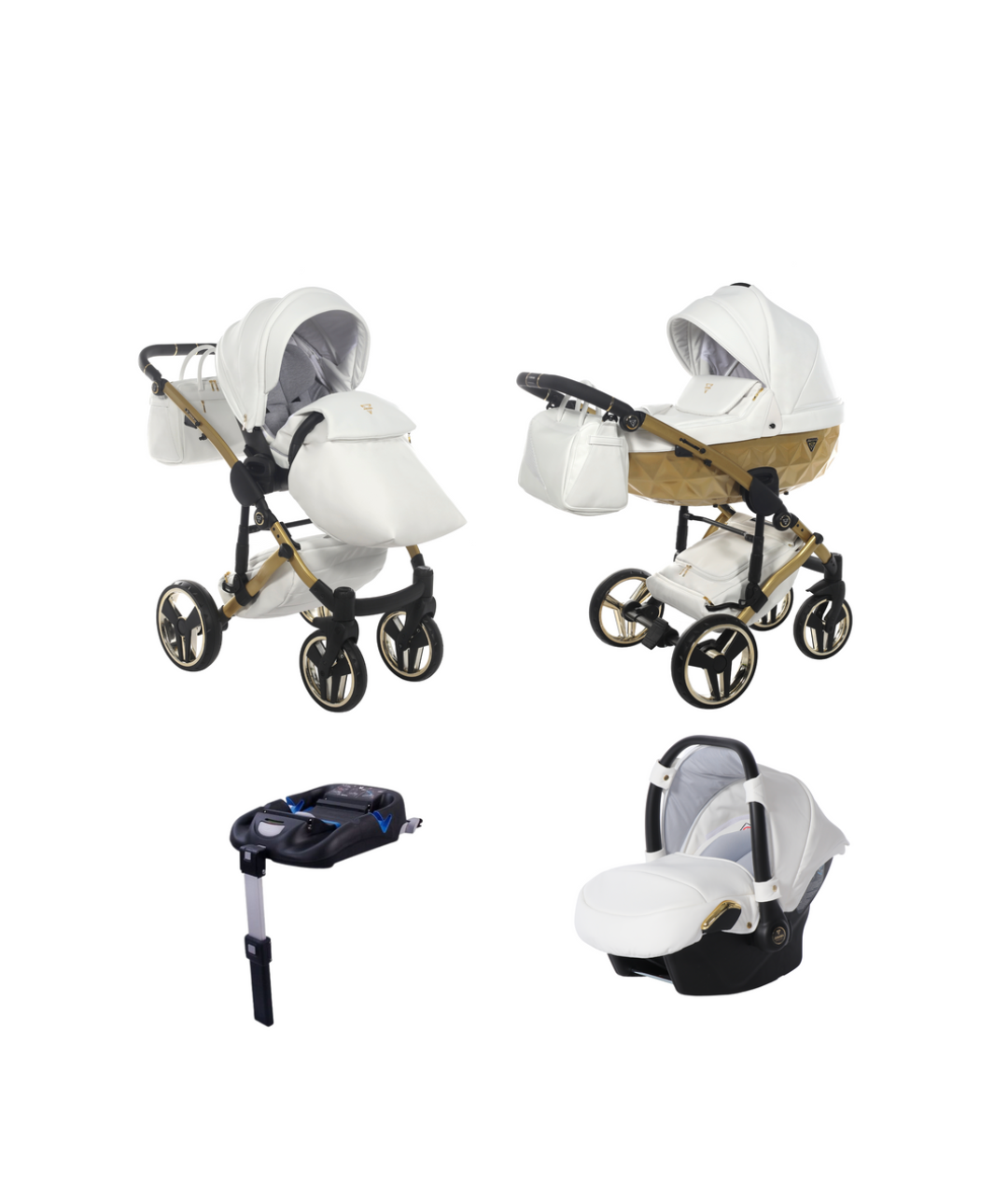 Junama Individual Satin White Gold 4 In 1