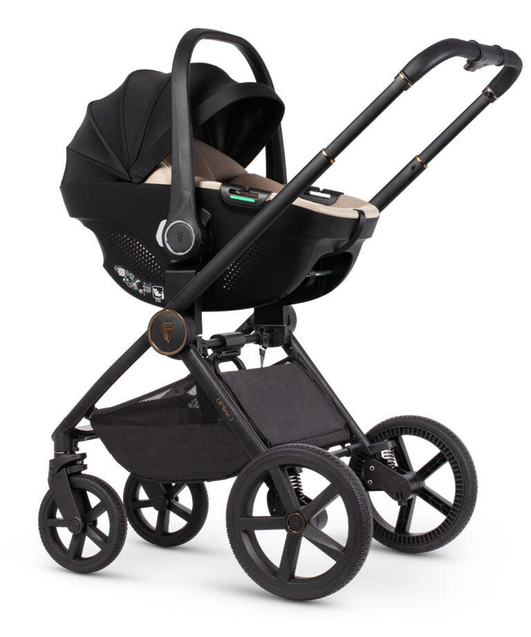 Venicci Upline 2 3 In 1 Plus Base- Brownie (Tiago Black)
