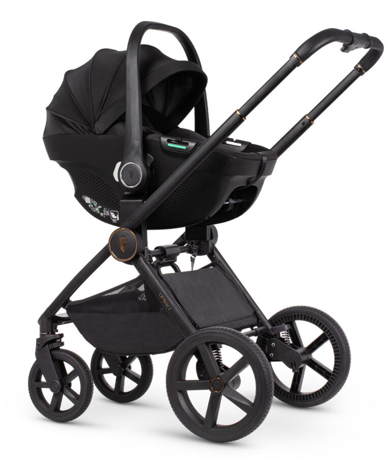 Venicci Upline 2 3 In 1 Plus Base- Brownie (Tiago Black)