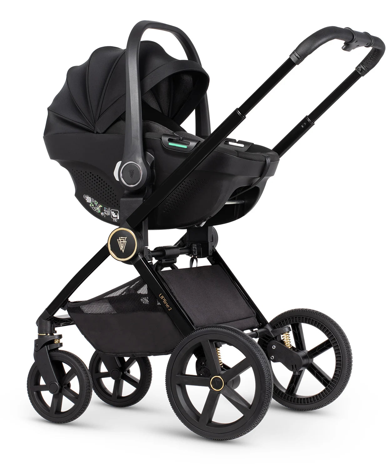 Venicci Upline 2 All Black 3 In 1 (Tiago Black)