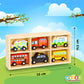 Wooden Toy Car Set - Great Gift