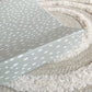 Sage Spots Wedge Baby Changing Mat | Handmade UK
