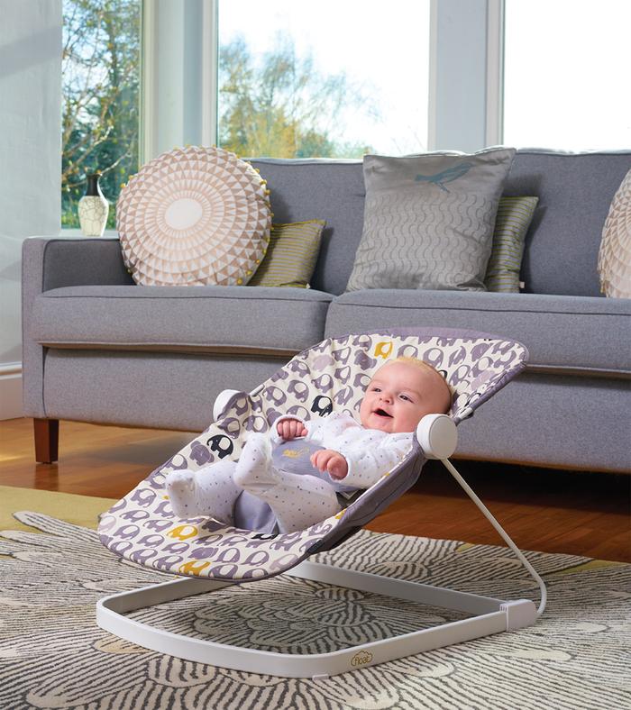 Bababing Float Baby Bouncer Chair - Ellie Elephant
