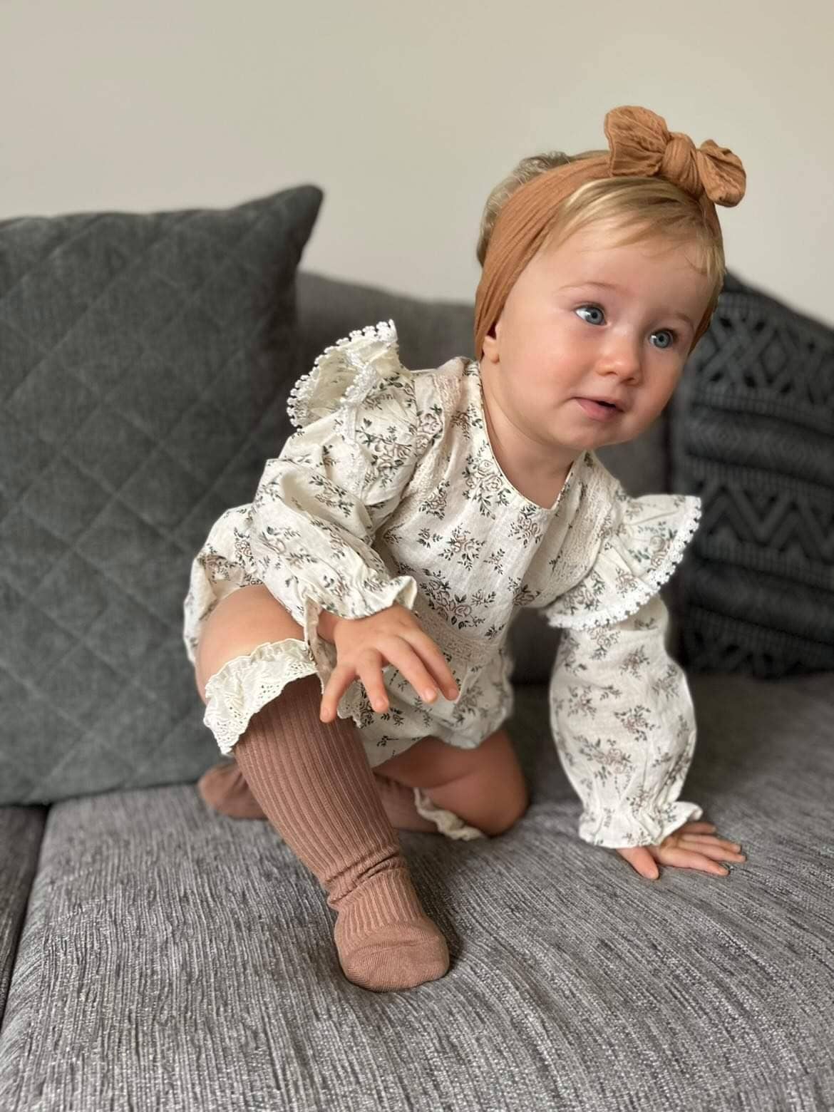 Baby Girls Flora Romper
