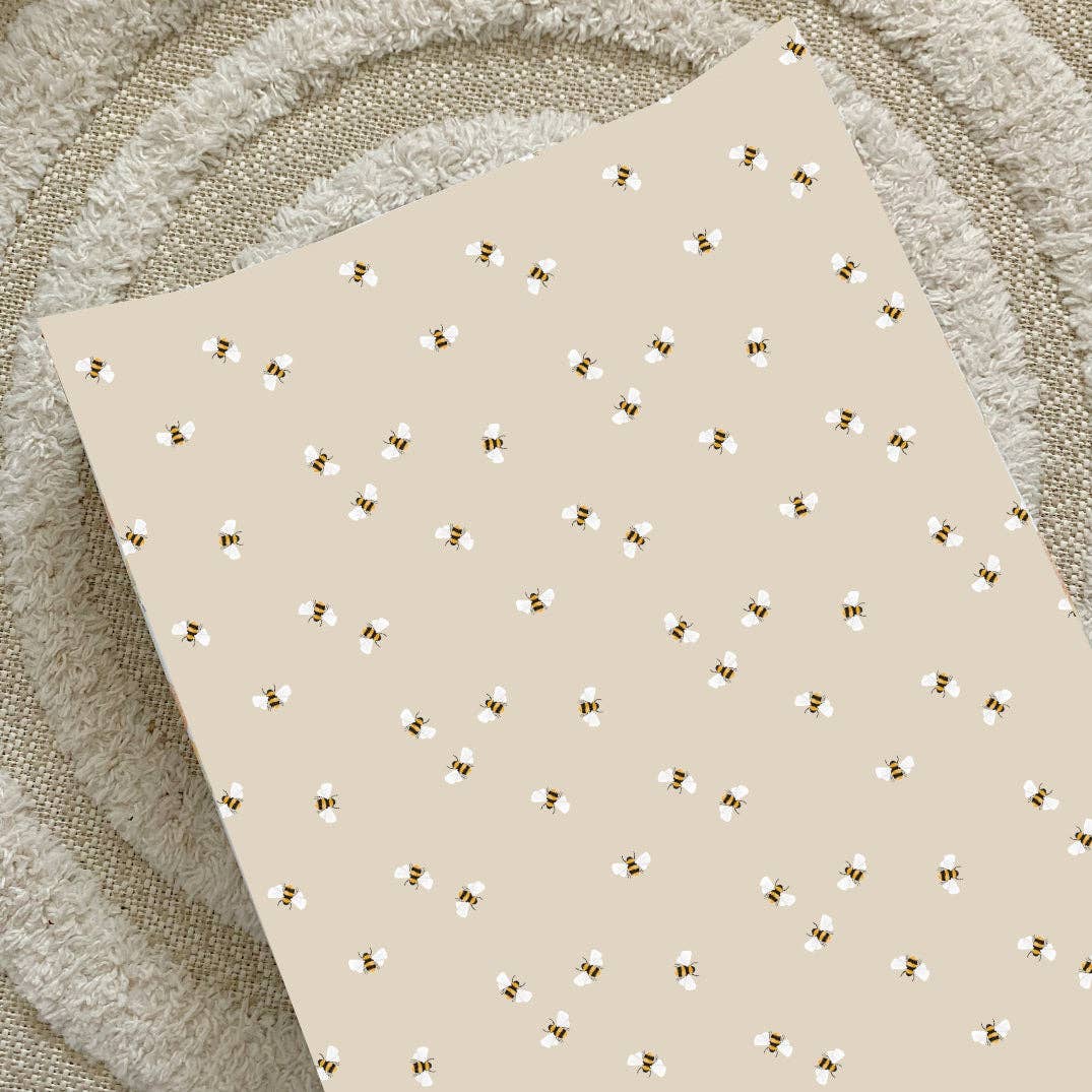Bee Wedge Baby Changing Mat | Handmade UK