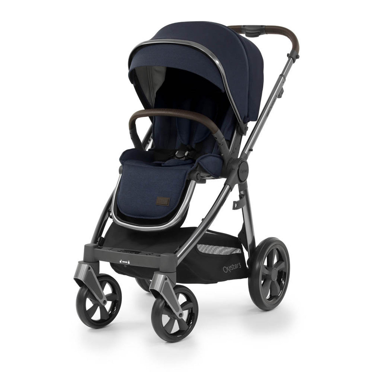 Babystyle Oyster 3 Pushchair - Gun Metal Chassis/Twilight