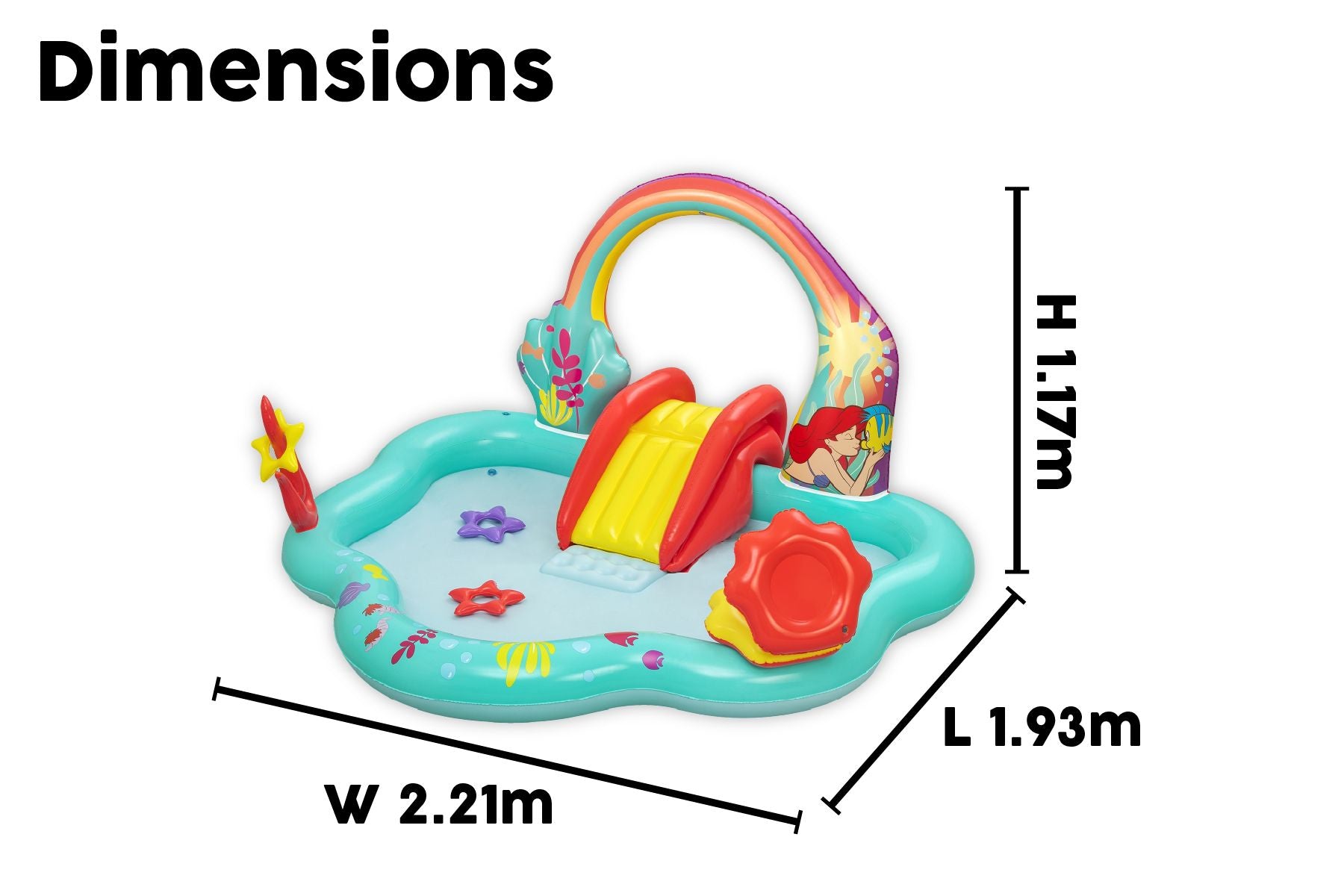 Disney Little Mermaid Play Centre And Pool