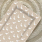 Baby Changing Mat | White Goose Unisex Print | Handmade UK