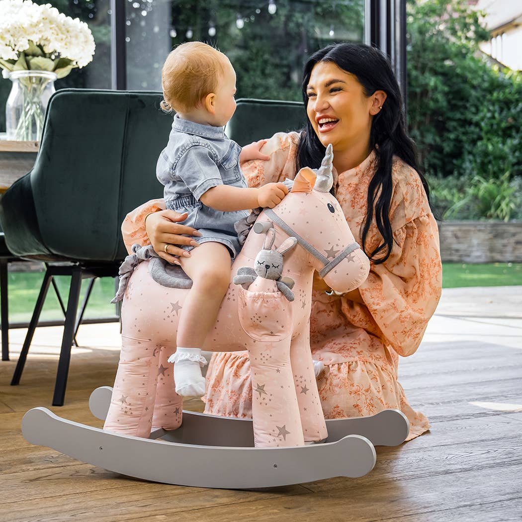 Celeste & Fae Rocking Unicorn - children's toys, wooden toys