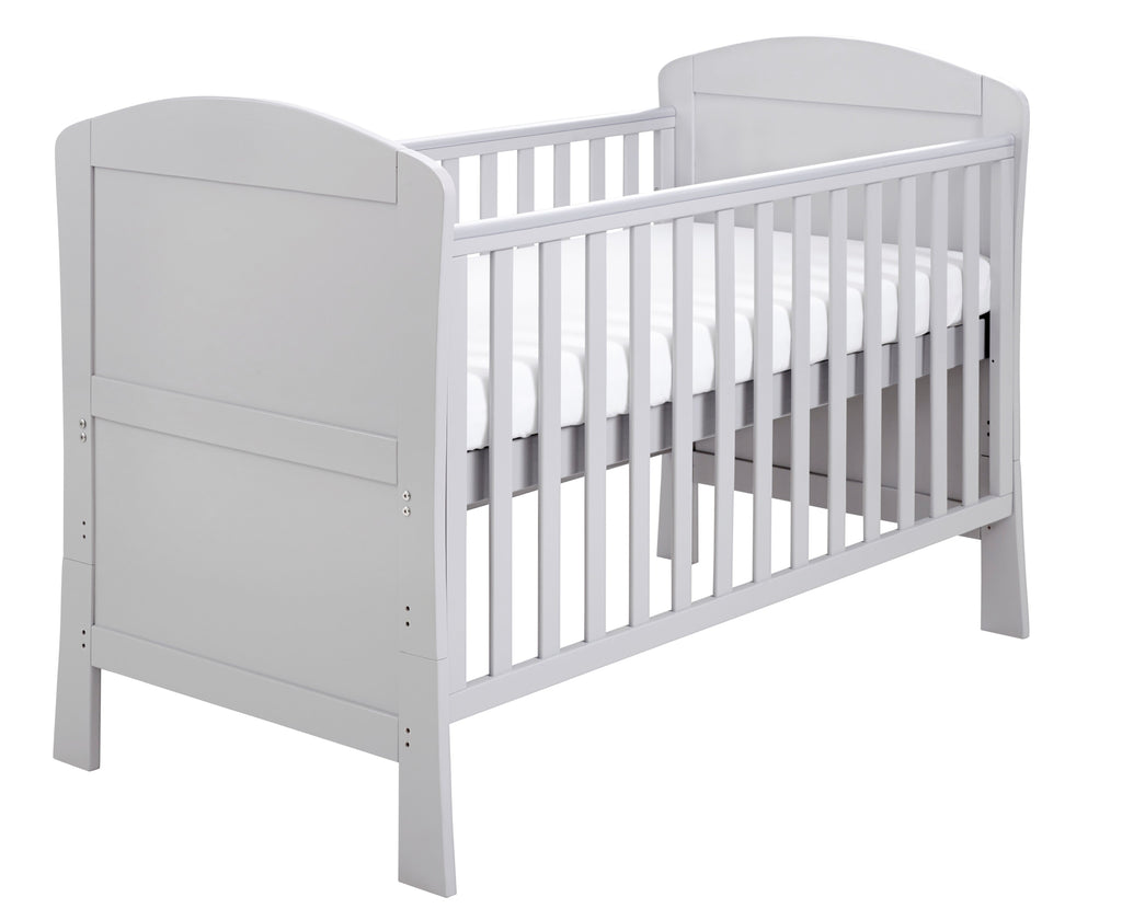Aston Dropside Cot Bed - Grey