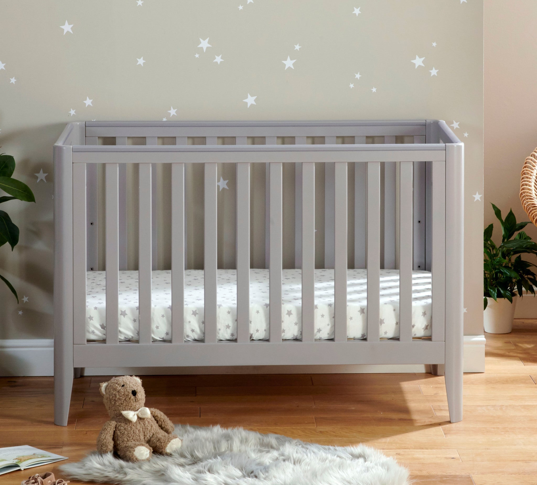 Iris Cot Bed Grey