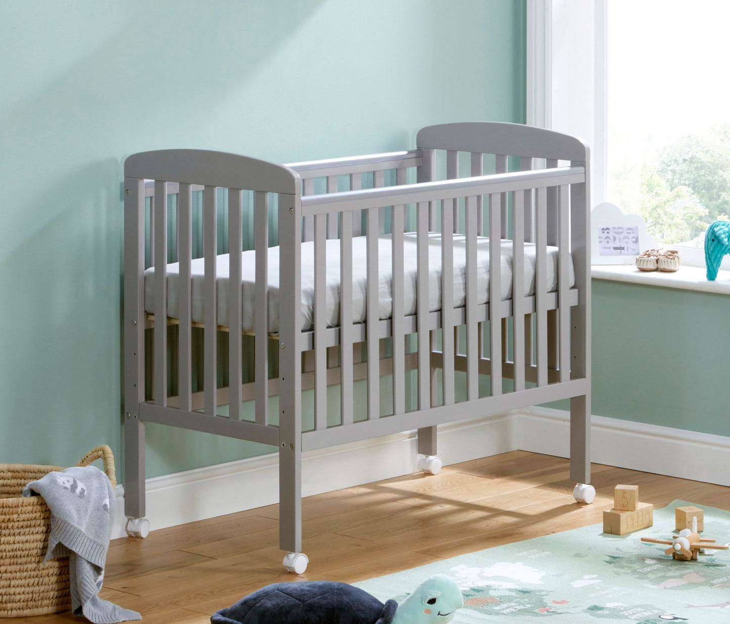 Space Saver Cot Grey