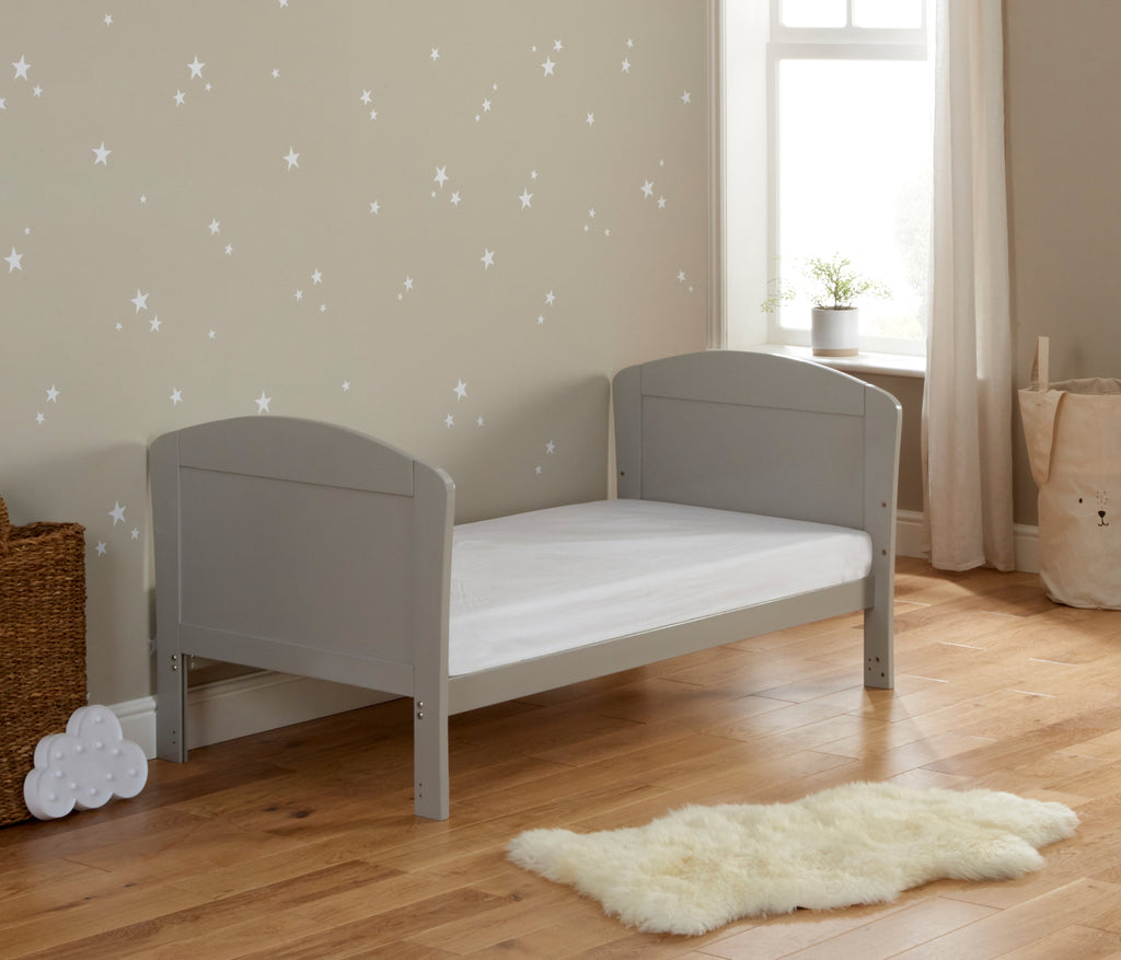 Aston Dropside Cot Bed - Grey