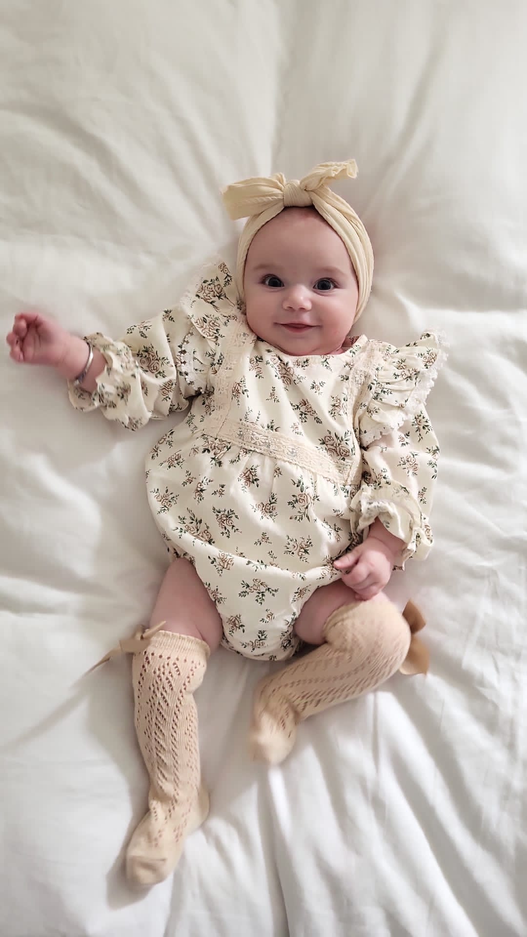 Baby Girls Flora Romper