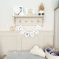 Blue Hot Air Balloon Wedge Baby Changing Mat | Anti-Roll