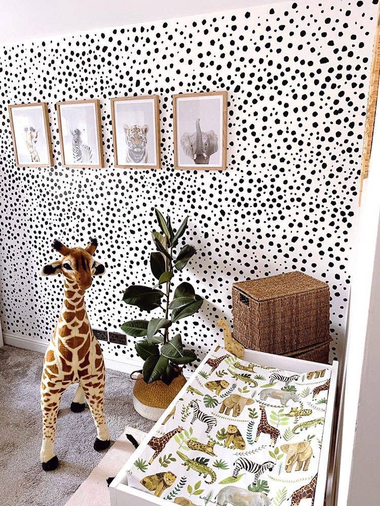 Safari Animals Wedge Baby Changing Mat | Handmade UK
