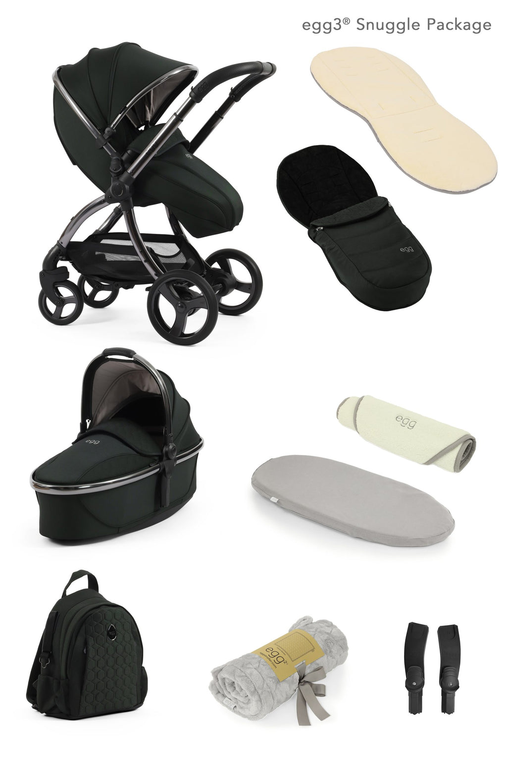egg® 3 Snuggle Package - Black Olive