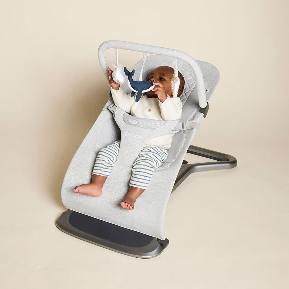 Ergobaby Evolve Bouncer Toy Bar Light Grey