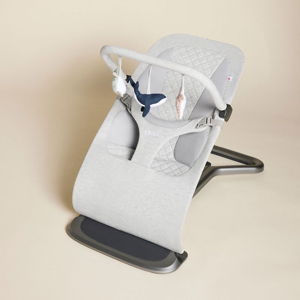 Ergobaby Evolve Bouncer Toy Bar Light Grey