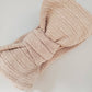 Oversized Hairband Beige