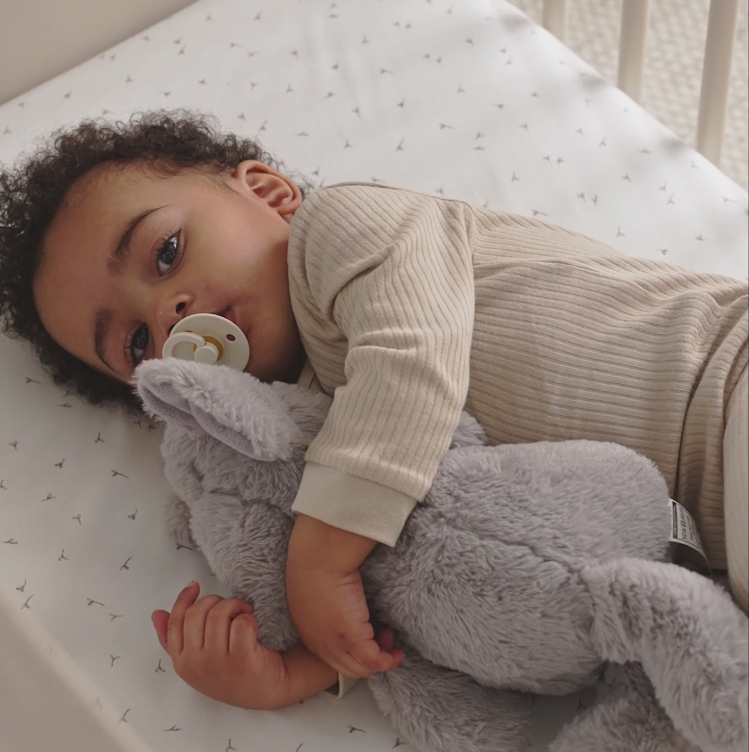 Cuddleco Clara Cashmere & Ash Cot Bed