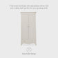 Cuddleco Clara Cashmere & Ash 2 Door Double Wardrobe