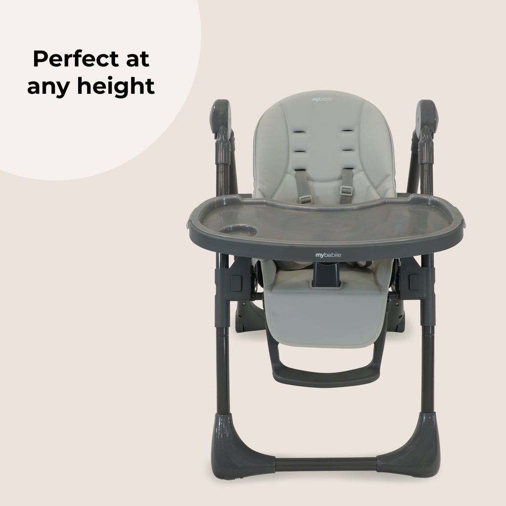 My Babiie Luxe Highchair- Grey