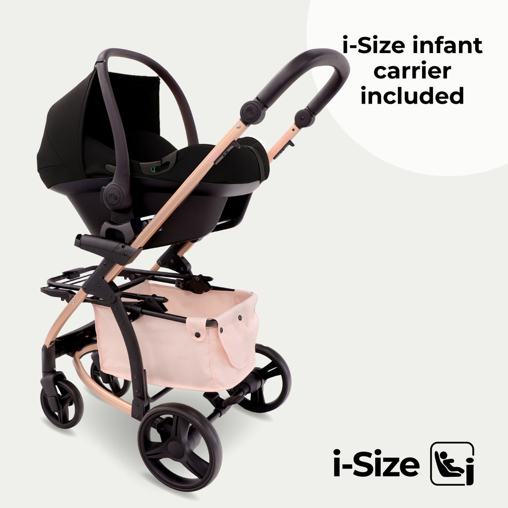 My Babiie MMB200i 3-in-1 Travel System with i-Size Car Seat - Dani Dyer Pink Plaid