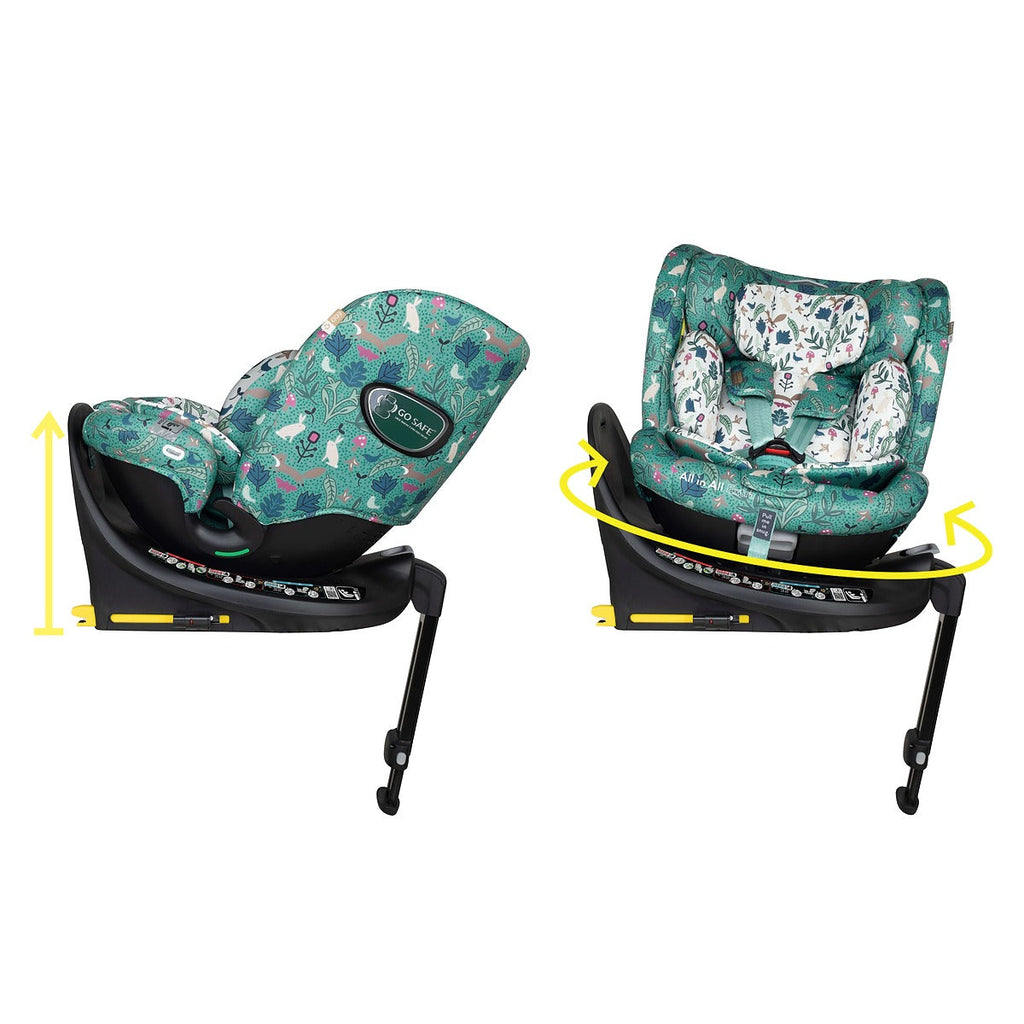 Cosatto All in All Extra i-Size 360 Car Seat Masquerade
