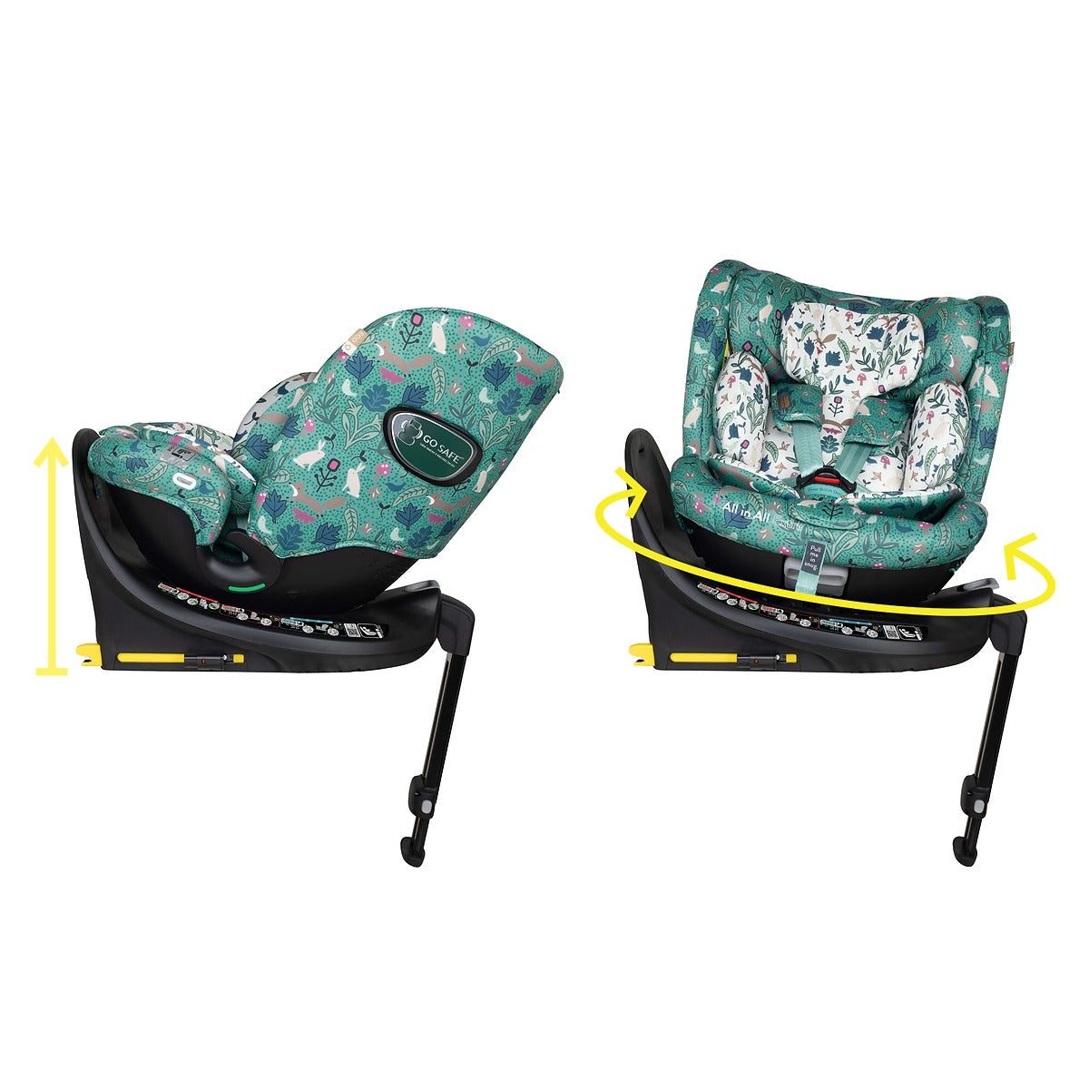 Cosatto All in All Extra i-Size 360 Car Seat Masquerade