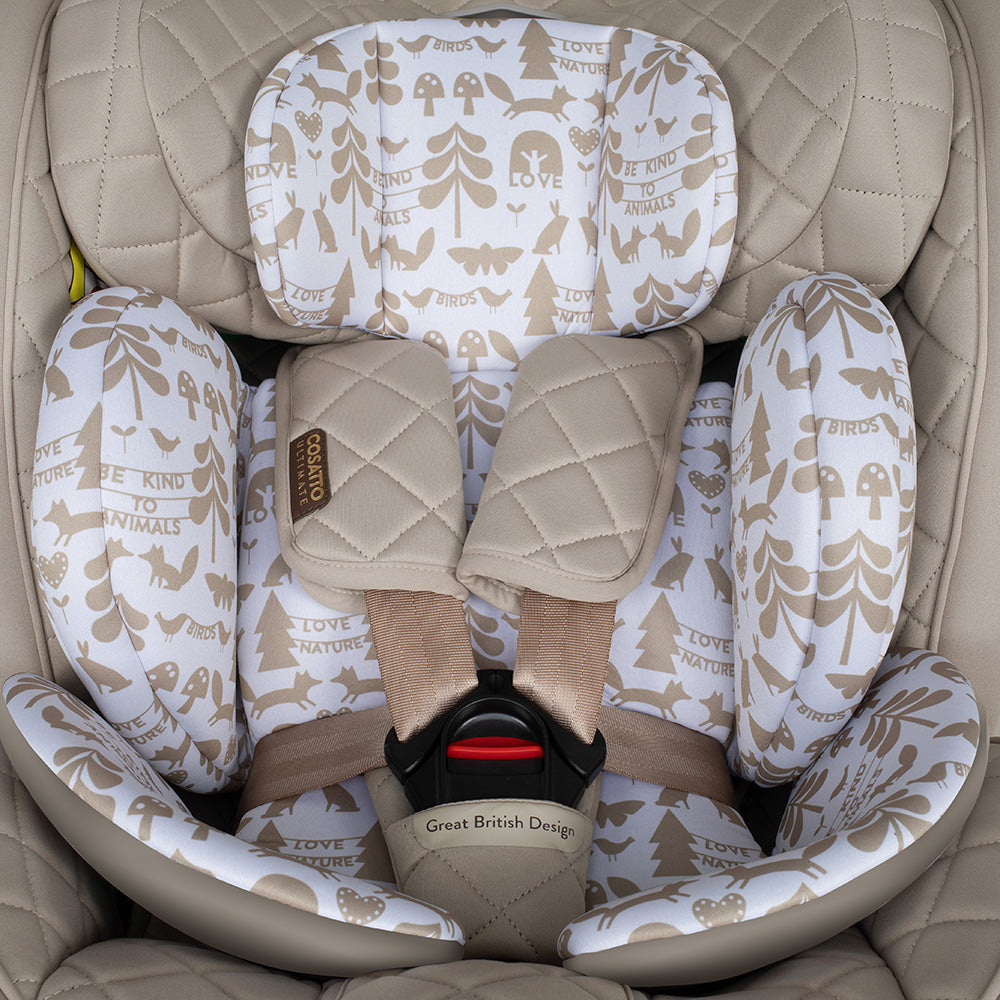 Cosatto All in All Extra i-Size 360 Car Seat -Whisper