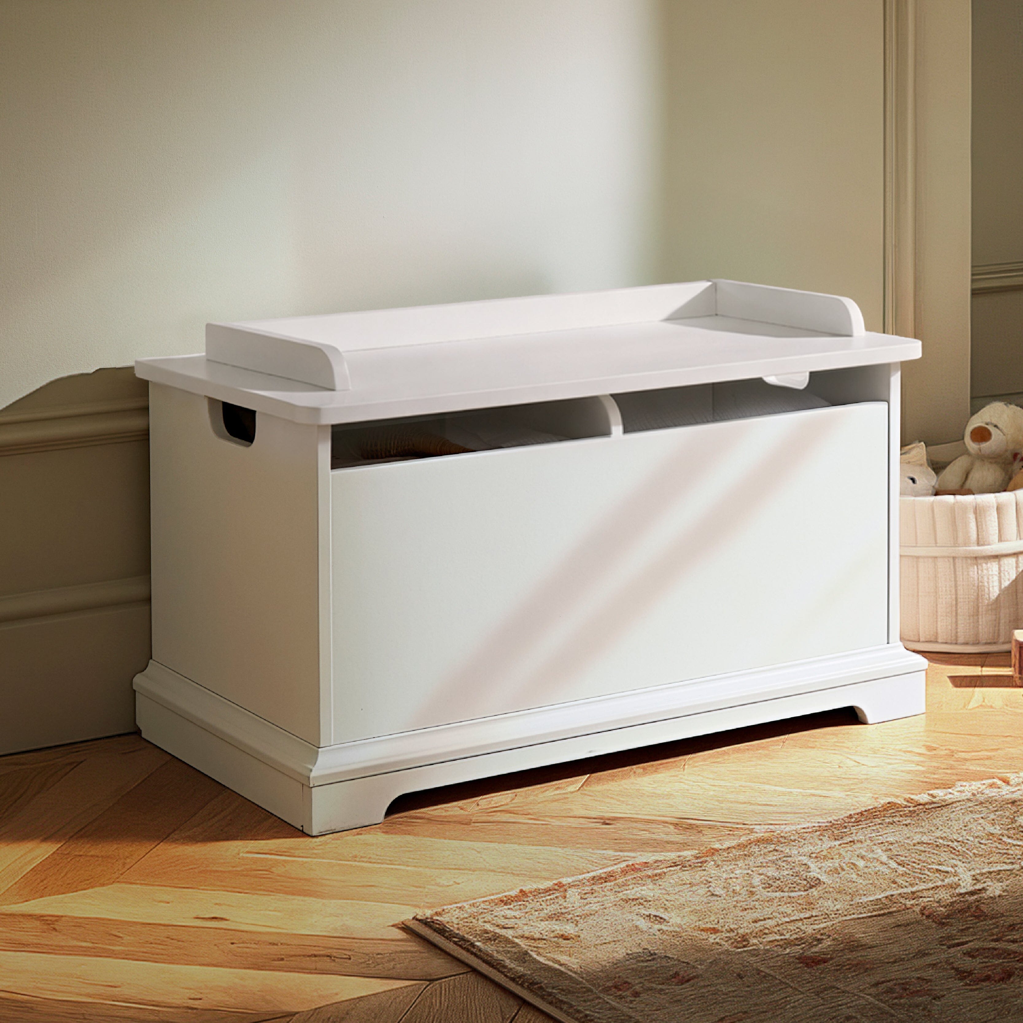 Beaumont Storage Box - White