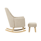 Tutti Bambini Jonah Rocking Chair & Foot Stool - Stone