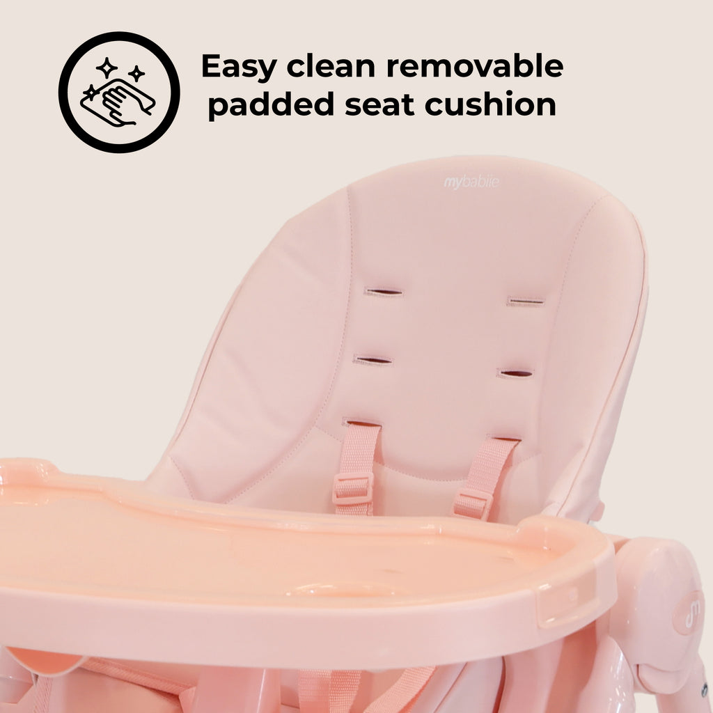 My Babiie Luxe Highchair- Pink